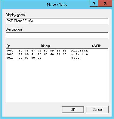 Новый EFI x64 класс